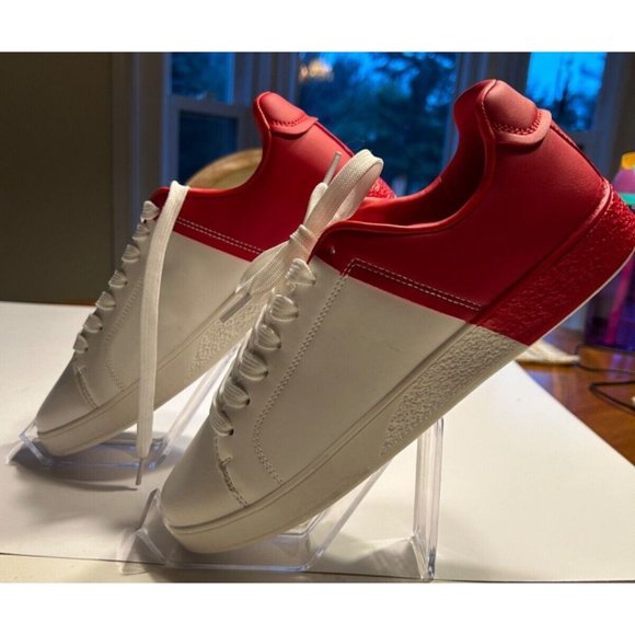 Journee Collection From Target Size 10 Tru Comfort Foam Sneaker Red and White - Picture 1 of 7